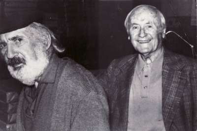Iliazd et Joan Miro en 1974