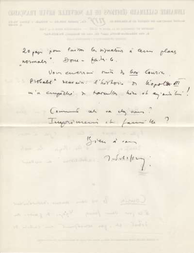 Lettre de Jacques Schiffrin, 29 mai 1940. Page 2