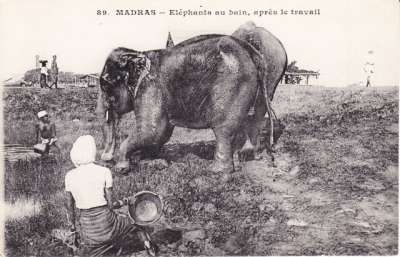 Carte de Madras. S.D.