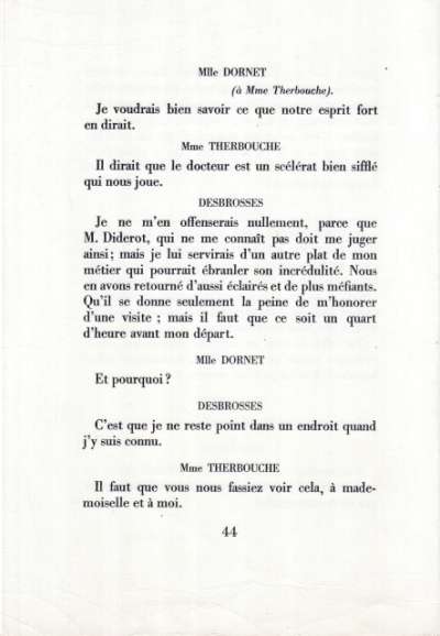 Diderot. Mystification, Les Editeurs Français Réunis. 1954. Epreuves sur Japon 