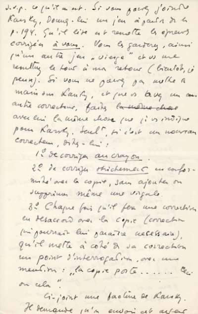 Lettre de Jacques Schiffrin, 21 août 1940. Page 2