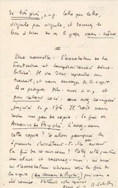 Lettre de Jacques Schiffrin, 7 mai 1940. Page 2