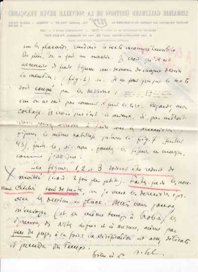 Lettre de Jacques Schiffrin, 29 mars 1940. Page 2
