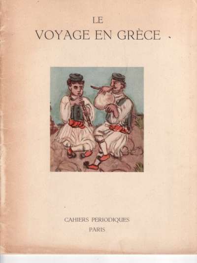 Le Voyage en Grèce, n°11, Eté 1939
