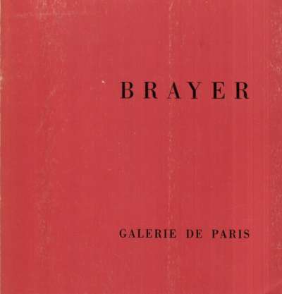 Brayer. 21x20 cm. 1973