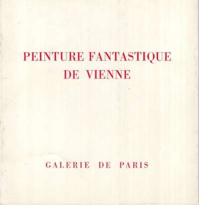 Peinture fantastique de Vienne. 21x20 cm. 1973