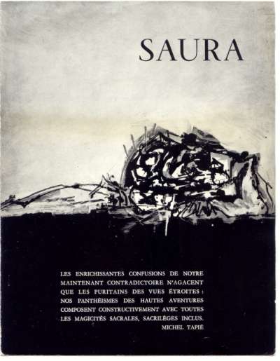Saura. 21x27 cm. 1963