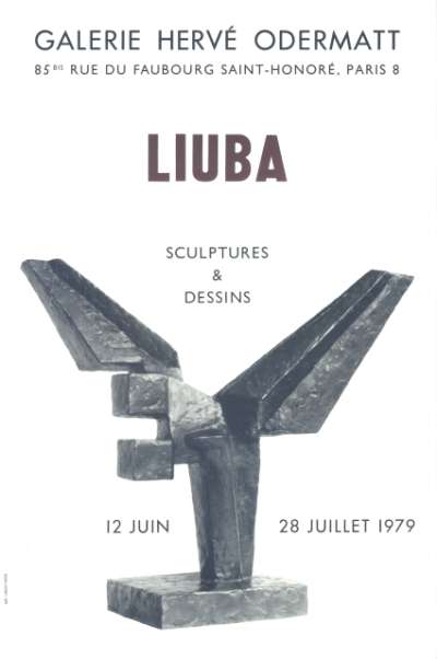 Liuba, Galerie Odermatt. 60x40cm. 1979