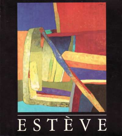 Catalogue de l'exposition Estève au Grand Palais. 21,5x24 cm. 1986
