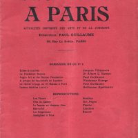 LES ARTS À PARIS, N° 8-10, 1923"