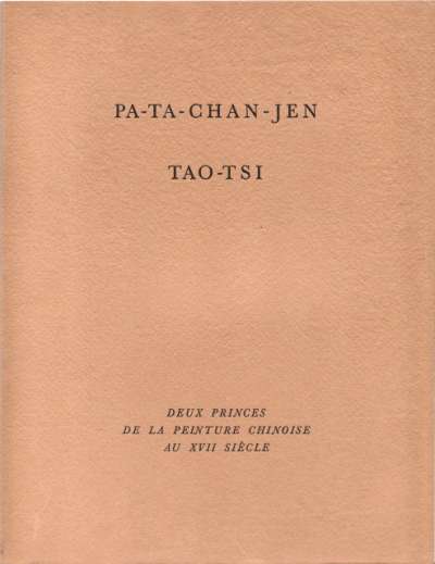 Pa-ta-chan-jen. Tao-tsi. 27x21 cm. 1961